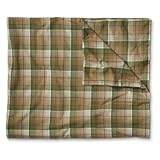 Eddie Bauer Plaid Flannel Duvet Cover, Heather Sage TWIN Twin