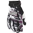 Answer Racing WMX Women's Off-Road/Dirt Bike Motorcycle Gloves w/ Free B&F Heart Sticker Bundle - Pink