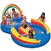 Intex  117-by-76-by-53-Inch Rainbow Ring Pool Play Center