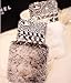 Luxury Bling Crystal Rabbit Fur Rhinestone Case Cover For Apple IPhone 6 IPhone 6 Plus
