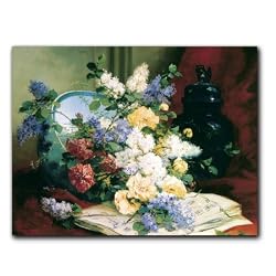 Flowers and Music - Gift Enclosure Cards (set of 12)