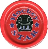 Hockey All Star Paper Plates-pkg of 8