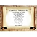 Especially on Valentines Day Personalised Gift Poem Print