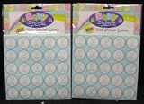500 It's A Boy Baby Shower Labels, Thank You Card Seals