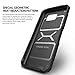 Galaxy Note 5 Case, Ringke REBEL Resilient Strength [Bonus 1 Free High Quality HD Screen Protector][BLACK] Flexible Durability with Ergonomic Grip, Durable Anti-Slip Drop Protection, Improved Strength Flexible TPU Defensive Case for Samsung Galaxy Note 5, Eco Package