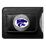 Kansas State Wildcats NCAA Basketball Card/Money Clip Holder (Leather)