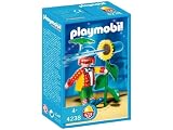 Playmobil circus clown with flower