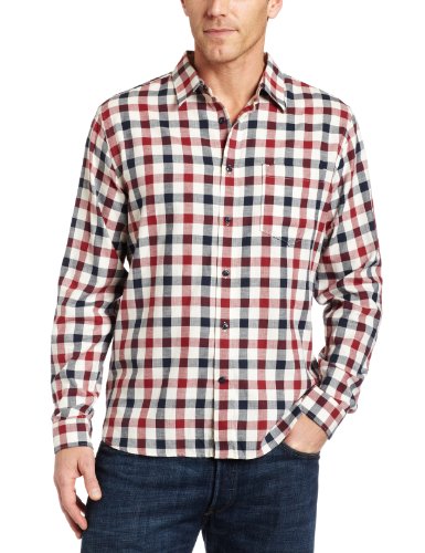 Dockers Mens Herringbone Kirkpatrick Medium Check Shirt