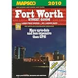 mapsco 2010 fort worth street guide large print