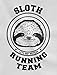 TeeStars Women's - Sloth Running Team Hoodie