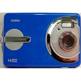 COBRA DIGITAL DCA1030BL 10 Megapixel 3-in-1 Digital Camera (Blue)