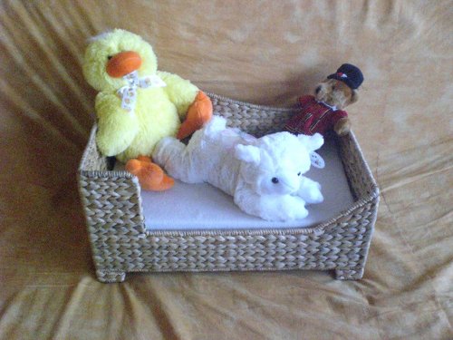 Puppenbett/-sofa - Ottomane