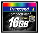 Transcend 16Gb 300x Ultimate Compact Flash SD Card