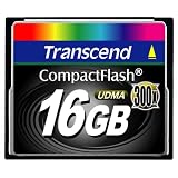 Transcend 16 GB 300x CompactFlash Memory Card TS16GCF300