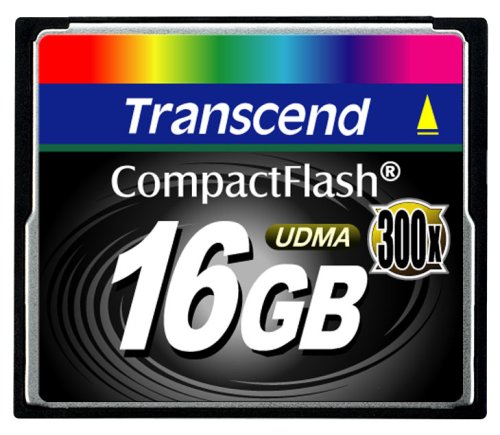 Transcend TS16GCF300 16GB 300x Compact Flash Card