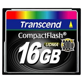 Transcend 16Gb 300x Ultimate Compact Flash SD Card
