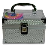 Review xs-stock  / Cosmetic Make up Groovy Vanity Case Silver Brand New