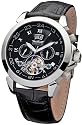 Perigaum 1972 Monaco Automatic P-0505-SS Automatic Watch for Him Open Balance Spring