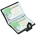 kilofly Credit Card Holder - Book Style with 26 Card Pockets - Alvin, with kilofly Mini Gift-for-You Card