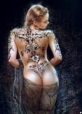 51lRUf T11L. SL160  Rare Nude Butt, Luis?Royo?Delor, Art?Print,?24 Inch by 36 Inch