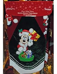 Home: Disney Santa Mickey Mouse & Pals Christmas Tree Skirt