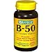 B-50 B-Complex Vitamin - 100 Tablets