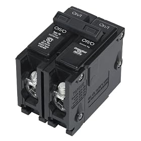 Connecticut Electric UBITB230 T&B Circuit Breaker, 2-Pole 15-Amp by Connecticut Electric