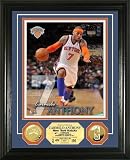 Highland Mint New York Knicks Carmelo Anthony Gold Coin Photo Mint