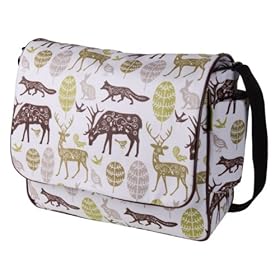  Danica Studio Habitat Laminated Messenger Bag Diaper Bag
