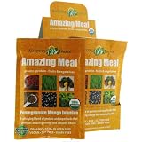 Amazing Grass Amazing Meal Organic Pomegranate Mango Infusion Powder Gluten Free 10 Count... by Amazing Grass