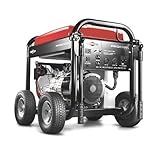 Briggs & Stratton Pro Series 30336 8,125 Watt 13 HP OHV Gas Powered Portable Generator With Wheel Kit