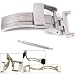 Watch Band Deployment Buckle White Stainless Steel 18mm