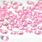 4000 Light Pink (Baby Pink) Diamond Scatter Crystals Wedding Table Decoration by Wedding Bliss Kitchen & Housewares