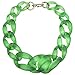 LackingOne Simple Charming Womens Acrylic Collar Chunky Statement Necklace