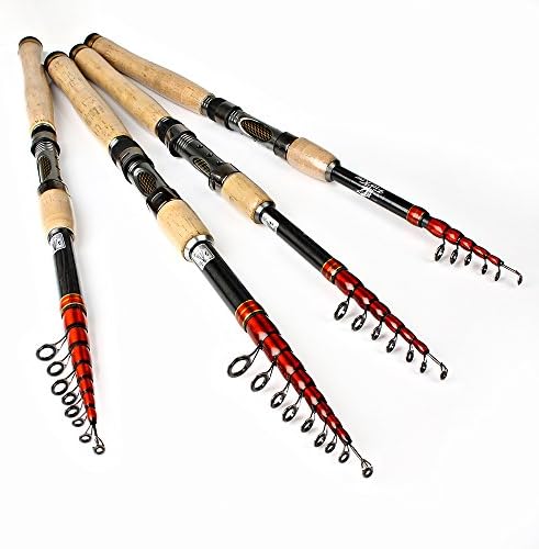 Carbon Fiber Fishing Rod Telescopic Fishing Pole Carp Feeder Spinning Rod1.8m 2.1m 2.4m 2.7m 3.0m