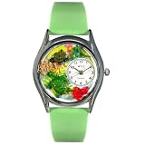 Whimsical Watches Women's S0140004 Turtles Green Leather Watch