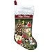 Holiday Army Stocking - Red