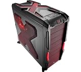 Aerocool - PC Case - Gaming - Strike-X Red - Black