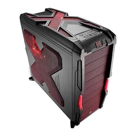 Aerocool - PC Case - Gaming - Strike-X Red - Black