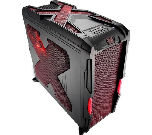 Aerocool Strike-X Midi Tower PC-Geh&auml;use ATX schwarz/rot Preisvergleich