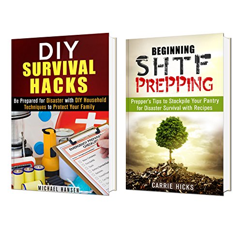 SHTF Survival Box Set: DIY Hacks Guide to Prepping and Surviving Disaster with Household Techniques and Recipes (Stockpile Guide)