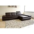 Champagne Leather Sectional Sofa/Daybed Set By Wholesale Interiors