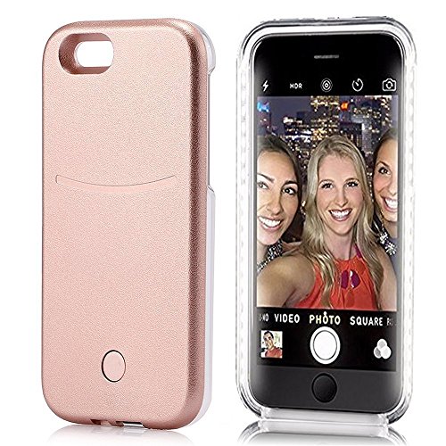 iPhone 6 Case, COSLIGHT LED Light Up Selfie Phone Case Luminous Protective Cover for Apple iPhone 6 6s (4.7