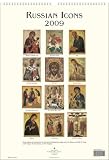 Cavallini 2009 Vintage Prints Wall Calendar 13 by 19 inches cream laid paper finish, Russian Icons