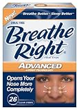 Breathe Right Advanced Nasal Strips, 26-Count