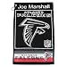 Atlanta Falcons 16x24 personalized Name only golf towel - Black-White