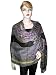 Purple Pashmina Shawl,Wrap Throw Reversible