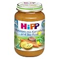 Hipp Karotten mit Kartoffeln und Bio-Rind, 6-er Pack (6 x 190 g) - Bio