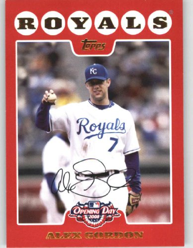 2008 Topps Opening Day #147 Alex Gordon - Kansas City Royals (Baseball Cards)