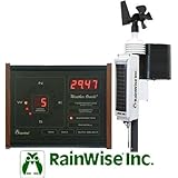 RainWise MK-III-RTI Solar Powered Wireless Pro Weather Station w/ Oracle Wood Trimmed Base Unit